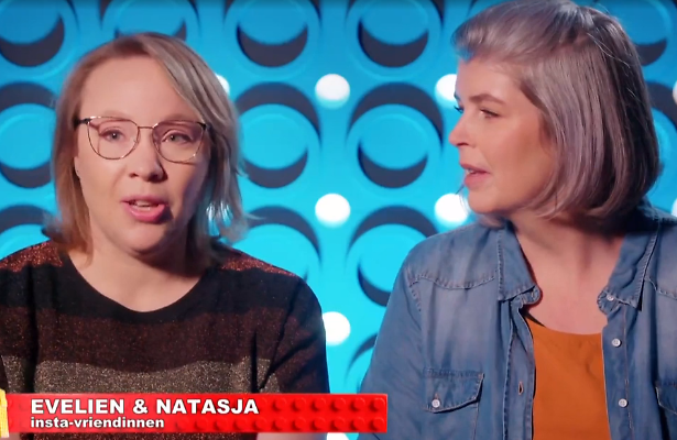 Kandidaten Evelien en Natasja uit het RTL 4-programma Lego Masters